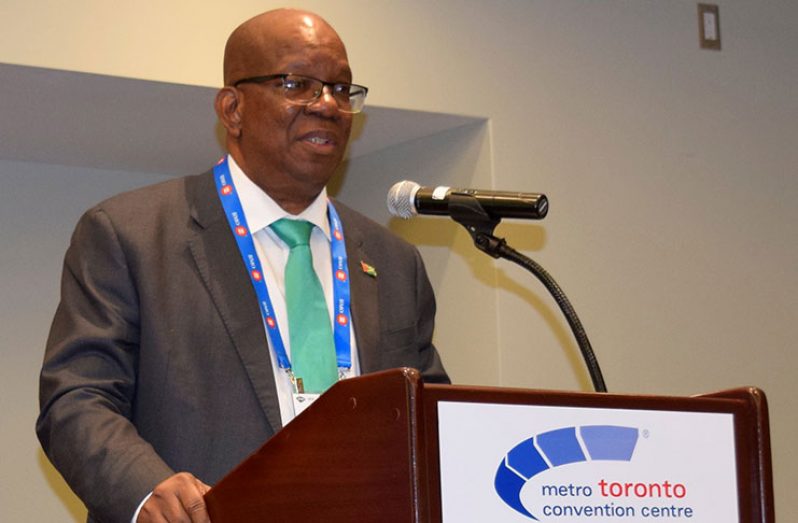 Finance Minister Winston Jordan