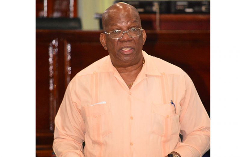 Finance Minister Winston Jordan