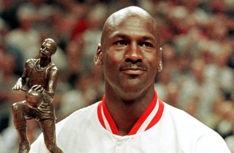 Michael Jordan won the MVP award himself five times during his glittering career