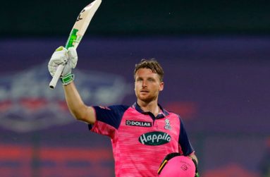 Jos Butler smashed 116 off 65 balls