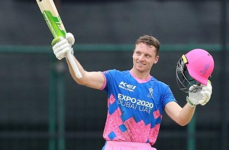 Jos Buttler's previous highest score in T20s was 95 not out