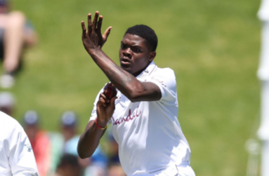 Fast bowler Alzarri Joseph