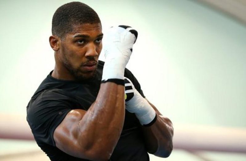 Anthony Joshua had been poised for a fight with Tyson Fury, which would seen all four heavyweight titles on the line for the first time