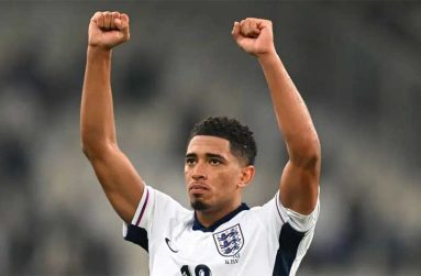 Jude Bellingham was involved in five England goals in 2024-25