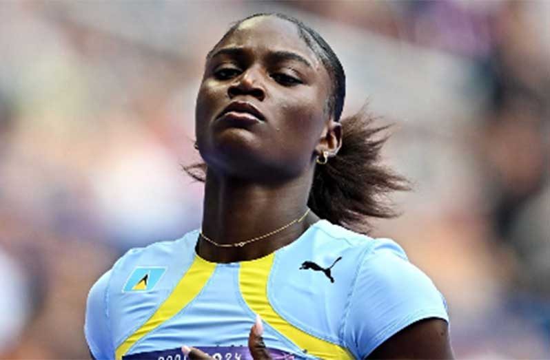 St Lucia’s sprint queen Julien Alfred