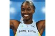 Saint Lucia’s track queen Julien Alfred