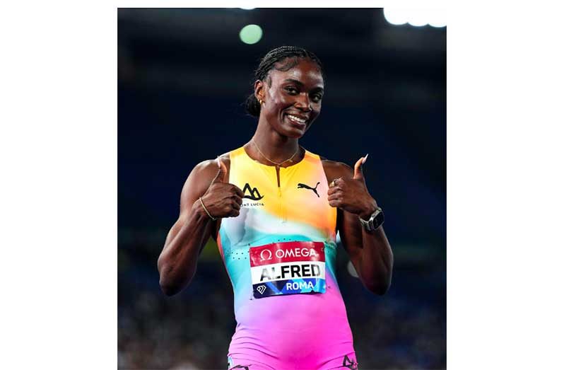 Saint Lucia’s sprint sensation, Julien Alfred