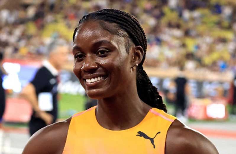 Olympic sprint champion, Julien Alfred