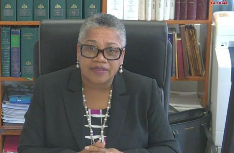 Chief Justice of the Eastern Caribbean Supreme Court, Dame Janice M. Pereira