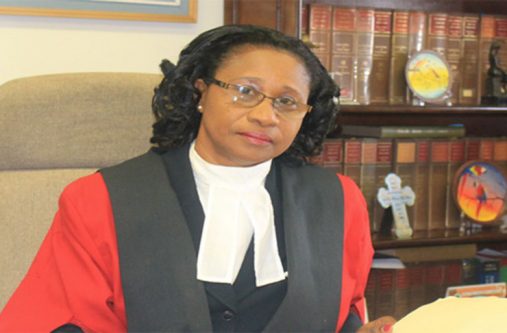 Acting Chancellor, Justice Yonette Cummings-Edwards