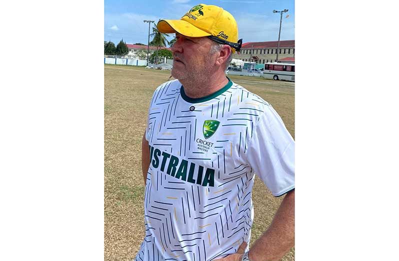 Australia Coach Justin Poole