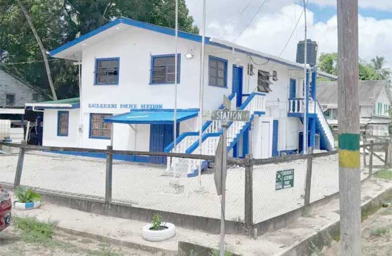 The Kwakwani Police Station