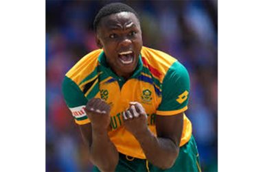 South Africa fast bowler Kagiso Rabada