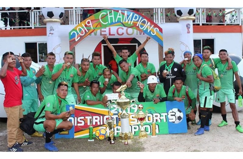 Kako Cobras were crowned male football champions.