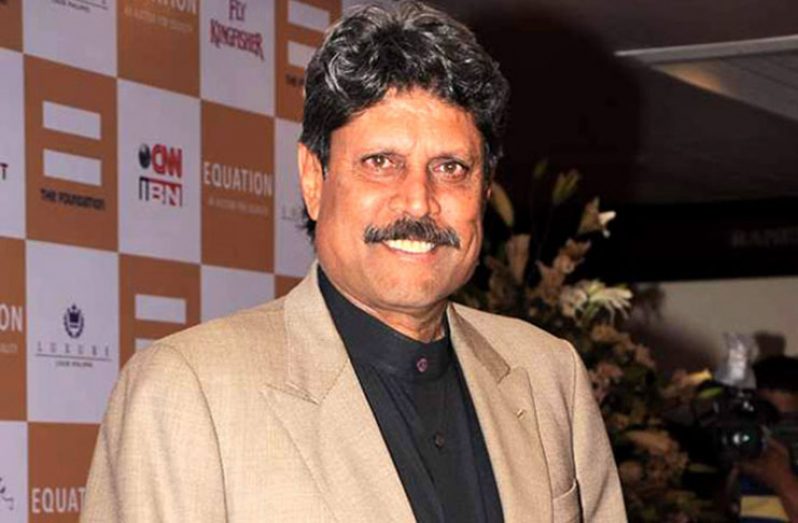 Legendary Indian all-rounder Kapil Dev