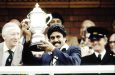 Kapil Dev lifts the 1983 World Cup  • ( Getty Images)