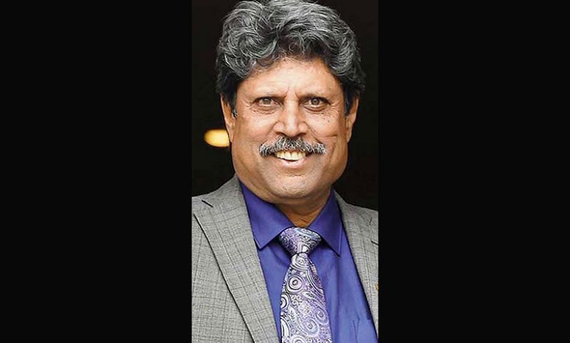 Former India captain Kapil Dev