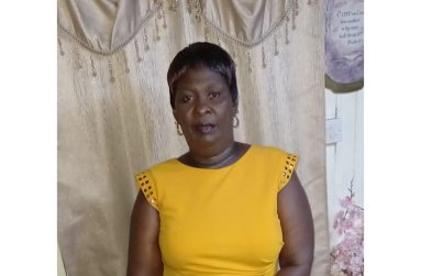 Karon Lewis, the volunteer