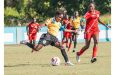 Kayla Polius scored her third hat trick at the CFU U14 Challenge Series.