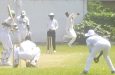 Guyana and West Indies Women’s left-arm spinner Kaysia Schultz took 5-62 for MSC on her 2nd division debut yesterday (Sean Devers photo)