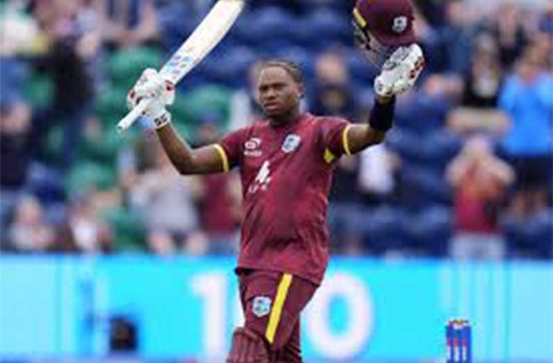 Keacy Carty has now hit three centuries in four ODI matches