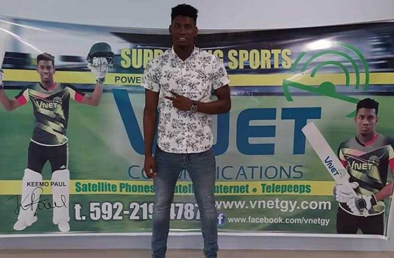 Keemo Paul has been named brand ambassador of V Net Communications.