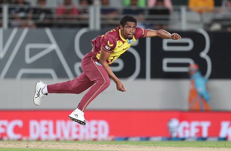 West Indies all-rounder Keemo Paul