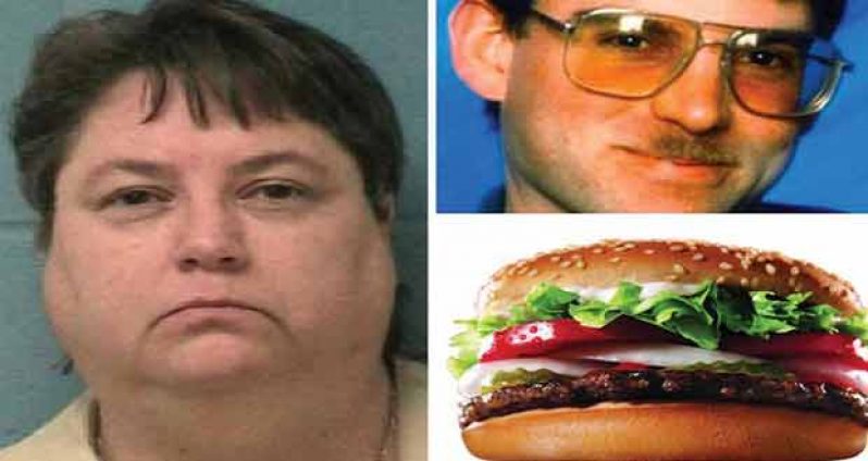 Kelly Gissendaner, who had husband Doug, right, murdered, has asked for a staggering amount of food