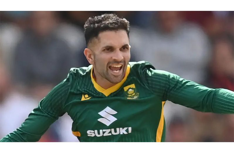 Keshav Maharaj joined Middlesex in 2023 but withdrew with an achilles tendon injury