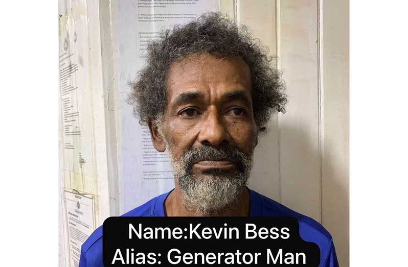 Kevin Bess called ‘Generator Man’