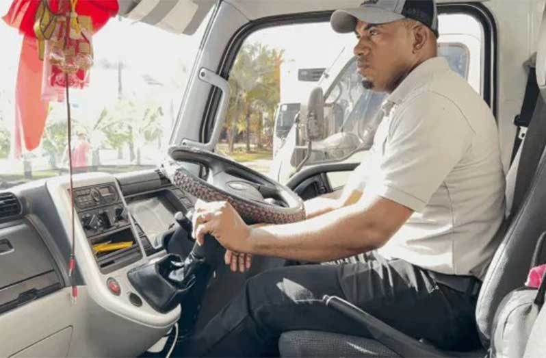 Kevin DeJonge, a truck driver