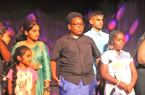 Some of the children who participated in this year’s show