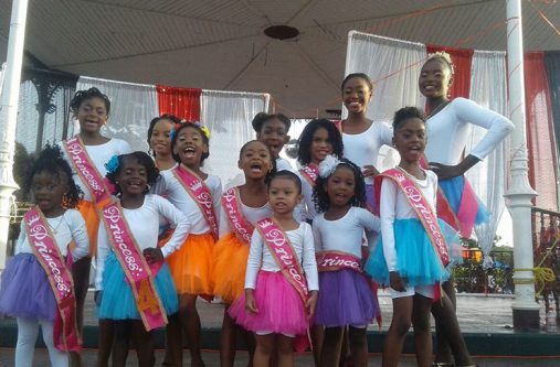The contestants of Miss Kids Fest 2018 Photos courtesy of Natalya Thomas and AOne Events)