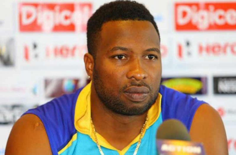 St Lucia Stars captain Kieron Pollard.