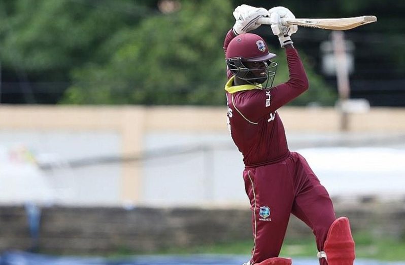Kimani Melius struck his maiden first-class century