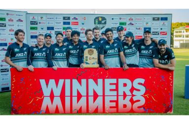 New Zealand won the T20I tri-series undefeated  •  (Zimbabwe Cricket)