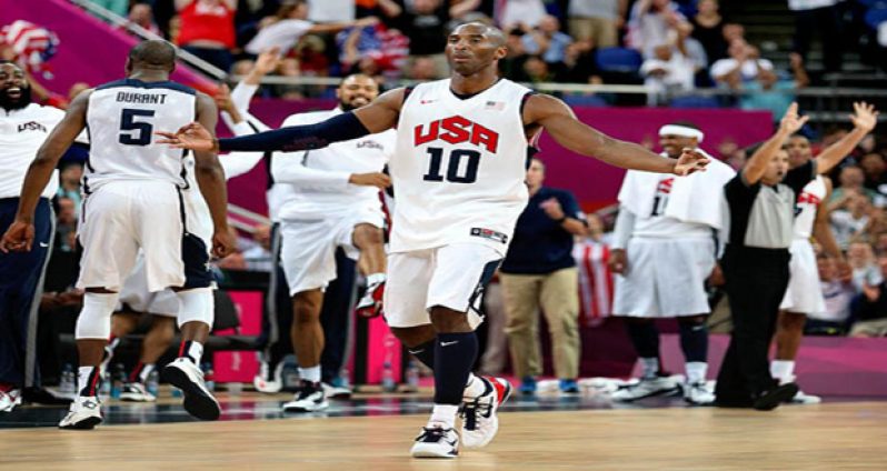 Kobe Bryant at the London Olympics
