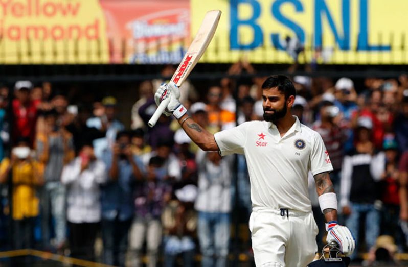 Virat Kohli scored his second double-hundred © BCCI