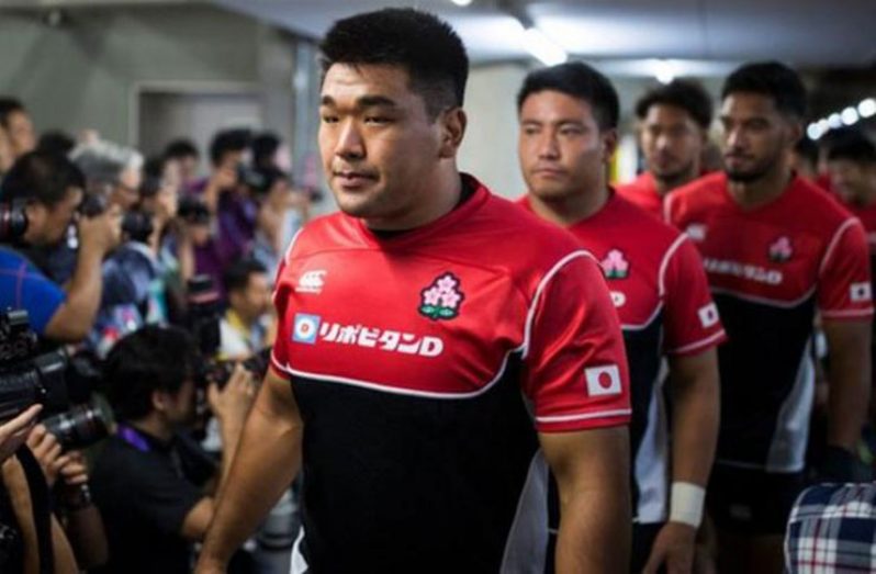 Japan's prop Koo Ji-won and his team-mates are under intense scrutiny.