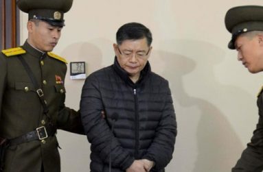 South Korea-born Canadian pastor Hyeon Soo Lim stands during his trial at a North Korean court in this undated photo released by North Korea’s Korean Central News Agency (KCNA) in Pyongyang December 16, 2015. REUTERS/KCNA)