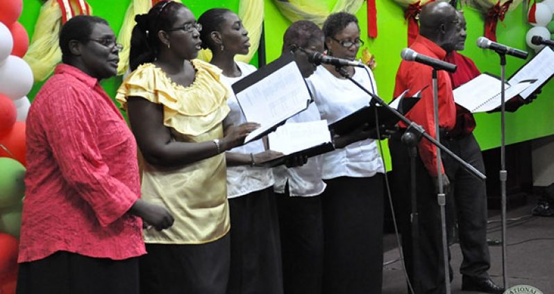 The Korokwa Folk Group graced the PNCR Christmas party with their outstanding performance.