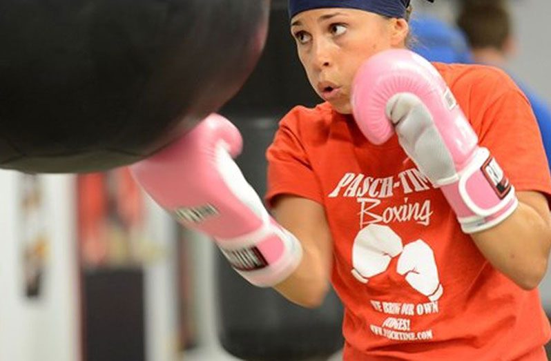 Flyweight contender Taveena Kum