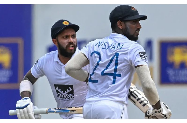 Kusal Mendis and Nishan Madushka both scored their maiden Test double-centuries  •  AFP/Getty Images