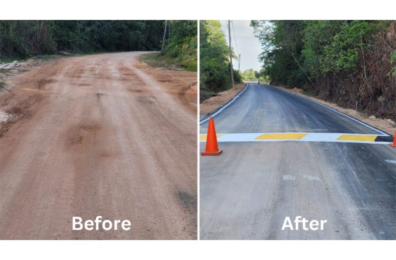 Residents of Kwakwani, located in Region 10 (Upper Demerara-Upper Berbice), are benefitting from major infrastructural upgrades totalling $420.1 million