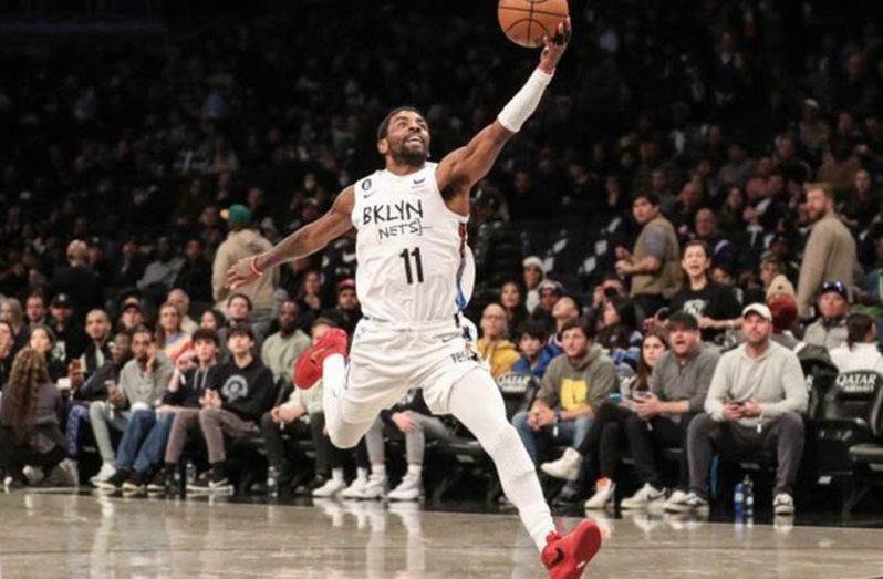 Kyrie Irving missed the Brooklyn Nets' previous eight games.