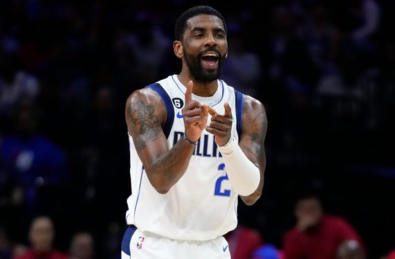 Luka Doncic and Kyrie Irving each hit 36 points to lead the Mavericks to a resounding 124-103 victory.