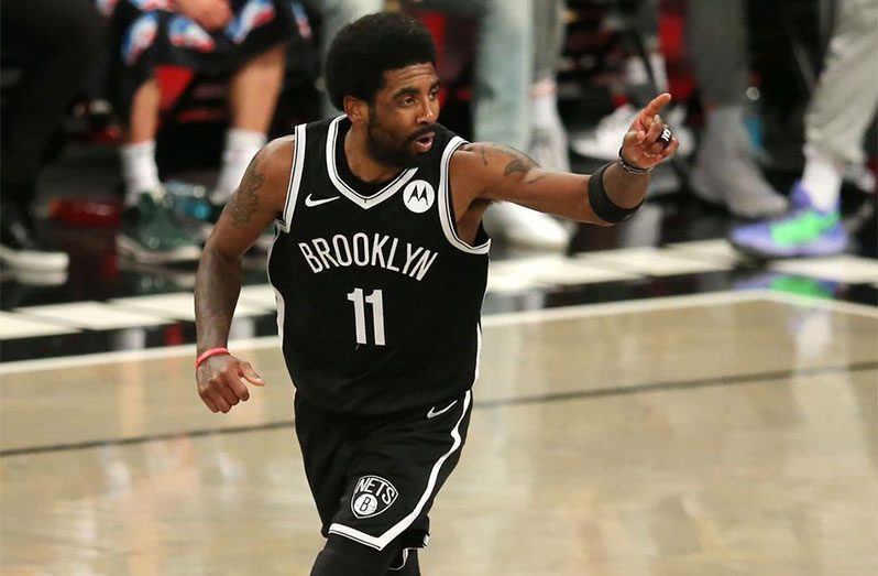 Brooklyn Nets guard Kyrie Irving