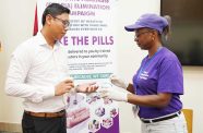 The United States Agency for International Development (USAID) and the Pan American Health Organization (PAHO) have announced a next new step in their long-standing partnership aimed at helping Guyana’s Ministry of Health eliminate Lymphatic Filariasis (LF) as a public health concern