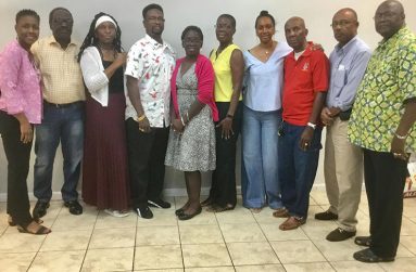 Just Reward. Holding the Proclamation and Citation are Linden Fund USA Chairperson Ms. Paula Walcott- Quintin, Vice Chairperson Mr. Keith Semple, LFU Secretary Ms. Shona Wright-Halley and LFU Treasurer Ms. Cyrilene Wright. pose with the two awards.