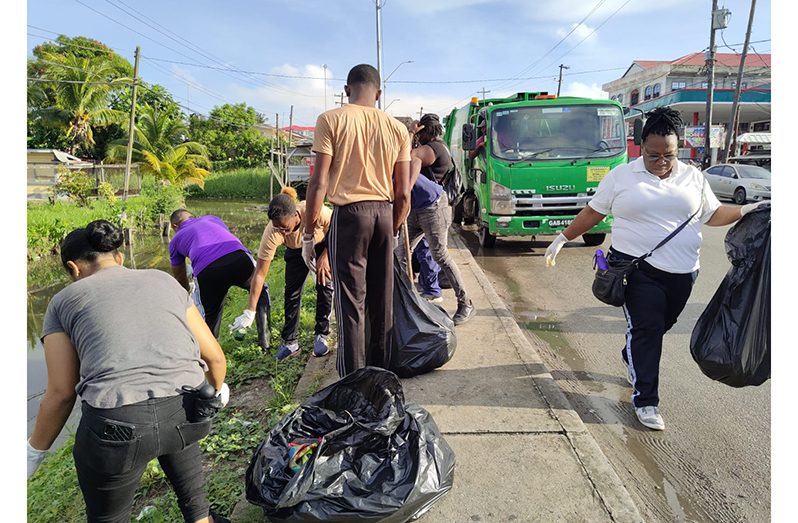 One of many cleanup exercises done within the past year (Photo Credit: Local Government Ministry)